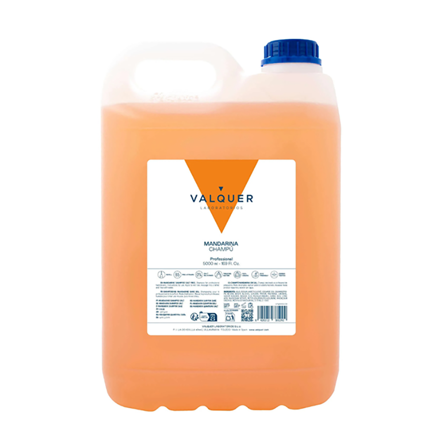 Valquer Champú Mandarina Sin Sal 5000 Ml